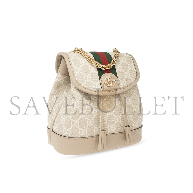 G*u*i ophidia gg beige-ebony mini backpack 795221 (20.5*20*12cm)